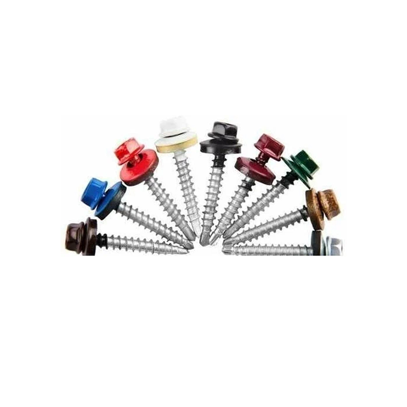 5.5 х 25 Саморезы кровельные цвет (8017) 3000шт