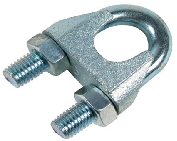М16 Зажим для сталь. канатов оцинк(20шт/4) DIN741